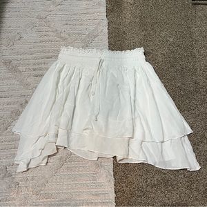 Princess Polly Hazel White Skirt